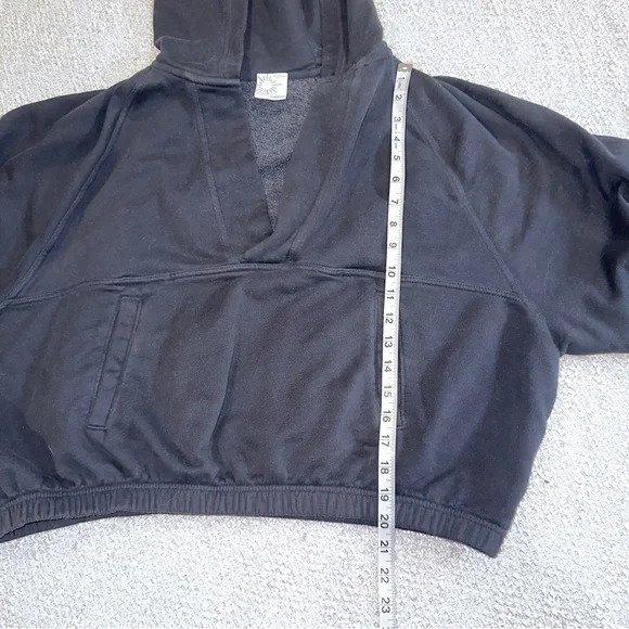 OFFLINE by Aerie Charcoal Hoodie - Picture 2 of 4